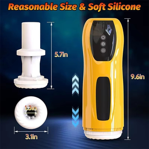 Masturbateur masculin automatique à 7 modes de poussée et de rotation, Godet de masturbation électrique, Godet de poche pour pénis, Jouet sexuel pour hommes - Product Image 2