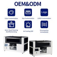Impresora UV A3 3050 con Cabezal de Impresión XP600, Máquina de Impresión Digital de Inyección de Tinta de Cama Plana, Venta Directa de Fábrica con Alta Resolución