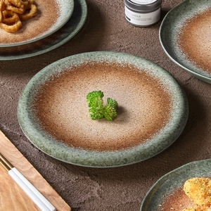 Assiette plate en mélamine de style européen créative, d'origine chinoise, pour la promotion publicitaire, plat froid, style occidental - Product Image 2