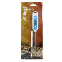 Termometer Daging BBQ Digital CProbe Presisi Tinggi ABS+Baja Tahan Karat / Pengukur Suhu Makanan untuk Memasak di Dapur