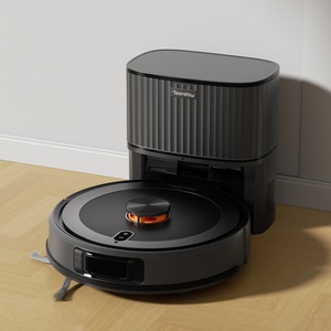 Robot aspirateur intelligent Teendow avec fonction de nettoyage automatique, balayage sec et humide, et bac à poussière auto-vidant - Product Image 1