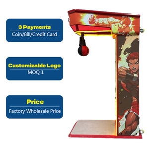 सिक्का-ओपटेड किक बॉक्सिंग मशीन किट सर्वश्रेष्ठ मूल्य आर्केड बॉक्सिंग मशीन सेंसर आर्केड गेम मशीन - Product Image 2