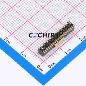 MLE-120-01-G-DV-A-P-TR Pin Socket SMD,P=1mm Connector ( Pitch: 1mm )( Row Spacing: 1mm )( Mounting Type: Vertical Mount ) - Product Image 2