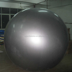 Globo Gigante de PVC Plateado de 2m, Personalizado, para Publicidad, Inflado con Helio - Product Image 2