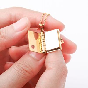 <span class=keywords><strong>Collana</strong></span> per Coppie in Acciaio Inossidabile, Catena per Maglione Personalizzata, <span class=keywords><strong>Collana</strong></span> a Forma <span class=keywords><strong>di</strong></span> Cuore Apribile Stile Instagram - Product Image 2
