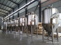 Systèmes de brassage de bière commerciaux Tonsen 1000l pour restaurants, Fermentador Kombucha, cuve de fermentation