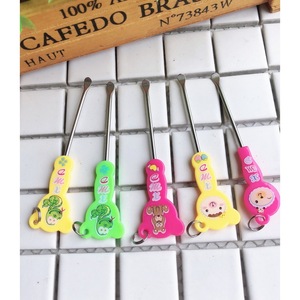 Lindos Limpiadores de Oídos de Dibujos Animados y Palillos para Oídos con Mango de Acero Inoxidable, 50 por Caja, Venta al por Mayor de Tiendas One-Yuan - Product Image 5