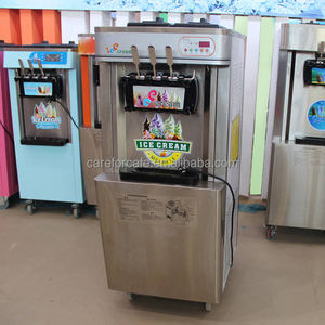 Máquina de Helados de Tres Sabores, Máquina de Helados Suaves, Máquina de Helados de Gelato con el Precio Más Bajo - Product Image 4