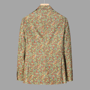 Frühling und Herbst Freizeit Single West England Yappie High Sense Anzug Jacke Herren Einreiher Slim Fit Anzug Jacke - Product Image 2