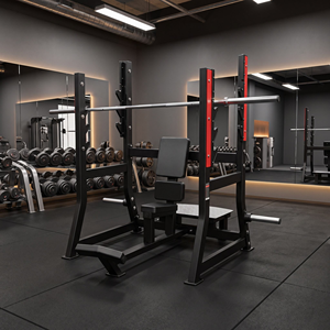 Station d'entraînement professionnelle pour press à l'épaule, cadre robuste pour entraînement intensif en salle de sport - Product Image 6