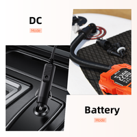 Pompe à pagaie rechargeable 22PSI pompe à air électrique portable alimentée par batterie 12V DC pompe à air électrique haute pression pour gonflables