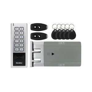 <span class=keywords><strong>Kit</strong></span> de serrure sans fil intelligent pour porte en verre, sécurité avancée, étanche, bricolage - Product Image 1
