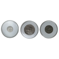 Boîte de rangement antichoc en EVA imperméable avec logo personnalisé pour collection de pièces de monnaie, en plastique et cuir, pour organiser les pièces de monnaie - Modèle 2026