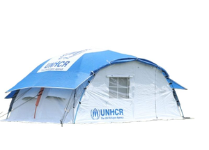 Tenda di Soccorso d'Emergenza 12mq Grande Capacità Impermeabile Antivento Montaggio Rapido Rifugio Temporaneo per Vittime di Disastri - Product Image 2