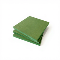Panneau MDF de haute qualité 18 mm résistant à l'humidité, noyau vert, imperméable HMR, pour meubles de cuisine, finition mélamine brillante