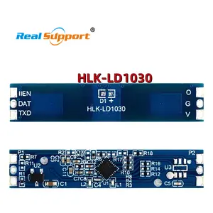 Sensor inteligente de micro-movimento, microondas, módulo radar de indução HLK-LD1030 ghz de baixa potência x-band, sensor de detecção de movimento para microondas