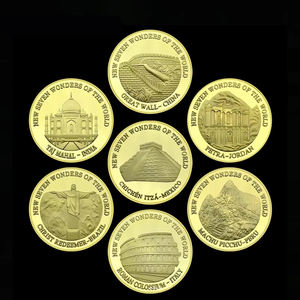 Monnaies Personnalisées d'Usine Chinoise en Métal, Jetons de Jeu et Souvenirs, Qualité Supérieure, Prix Abordable, Logo d'Entreprise, Métal Doré Brillant - Product Image 6