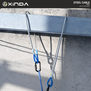 Punto de Anclaje de Cable de Acero Xinda con Resistencia a la Rotura de 25kN para Rescate en Altura y Exploración de Cuevas - Product Image 4