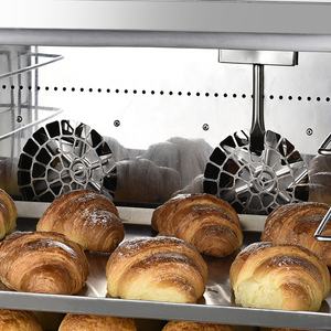 Horno de Convección Eléctrico de Sobremesa con Control Digital <span class=keywords><strong>y</strong></span> 4 Bandejas, Máquina de Panadería Comercial para Cafetería <span class=keywords><strong>y</strong></span> Restaurante - Product Image 2
