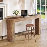 Table console de haute qualité pour salon, style moderne, meubles en bois massif, tables consoles en bois, meubles de salon