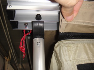 Cắm Trại Ngoài Trời Xe Chống Nước Mái Hiên Bên Với Lưới Phụ Lục Cho Xe 4WD Và <span class=keywords><strong>RV</strong></span> - Product Image 6