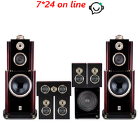 Sistem Home Theater Flagship 5.1 Audio Set Menggunakan Speaker HIFI High Fidelity Bass 12-inci A12 Floorstanding Kelas Atas