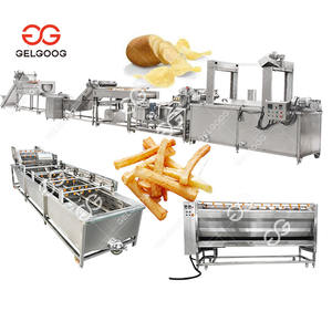 Comercial, papas fritas congeladas máquina de fabricación de turco de línea de producción de papas fritas - Product Image 3
