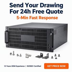 ตัวถังเซิร์ฟเวอร์ AI แบบระบายอากาศสูง TZR 4U ขนาด <span class=keywords><strong>19</strong></span> นิ้ว สำหรับ GPU แบบติดตั้งบนแร็ค สำหรับการเรียนรู้เชิงลึก ผลิตจากแผ่นโลหะตามสั่ง - Product Image 6