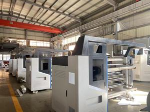 Đầy đủ tự động 1300mm tốc độ cao dọc căng phim kraft giấy nhiệt chế biến CuộN tua và máy Rạch - Product Image 2