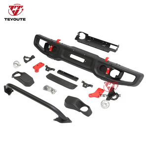 Pare-chocs avant en acier avec kit carrosserie en tube en forme de U pour <span class=keywords><strong>Jeep</strong></span> <span class=keywords><strong>Wrangler</strong></span> 10ème anniversaire JK 07-17 - Product Image 4