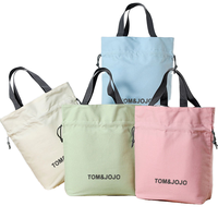Sac fourre-tout isotherme portable en toile pliable avec cordon de serrage personnalisé Ai Cheng AC-00372 pour femme