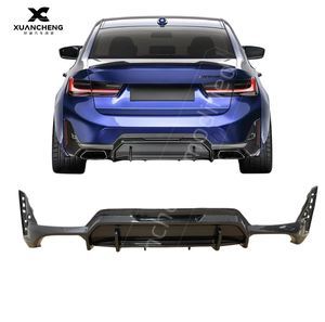 Nuovo Diffusore Posteriore in Fibra di Carbonio Stile AD di Alta Qualità per BMW Serie 3 G20 <span class=keywords><strong>G21</strong></span> Touring 330i M340i LCI 2023-2026, Splitter Posteriore - Product Image 2