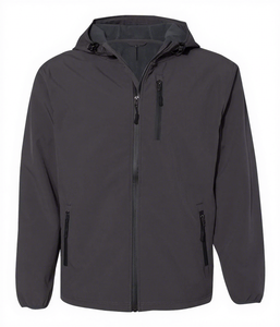 Wholesale Reflective Windbreaker Jacket Men Thin Quick Dry Outdoor Sports <b>Coat</b> Custom Cotton Shell Private Label Direct Supply - Product Image 3