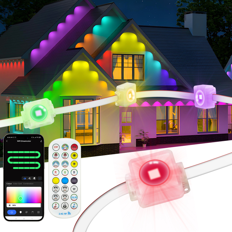DC24V Smart ICRGB Outdoor Christmas Exterior