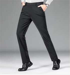 <span class=keywords><strong>Pantalon</strong></span> <span class=keywords><strong>de</strong></span> <span class=keywords><strong>costume</strong></span> droit pour homme, <span class=keywords><strong>pantalon</strong></span> habillé décontracté tout-en-<span class=keywords><strong>un</strong></span> sans repassage, <span class=keywords><strong>pantalon</strong></span> pour homme, <span class=keywords><strong>pantalon</strong></span> OEM ODM LOGO - Product Image 4