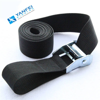 Sangles d'arrimage à boucle à came de 25 mm, sangles de fixation pour toit de voiture avec boucle à verrouillage à came