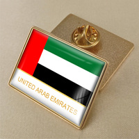 Nouvelle Broche Personnalisée Fête Nationale – Pin's Drapeau Couleur Personnalisée, Logo Métallique, Badge de Revers en Émail Dur ou Souple