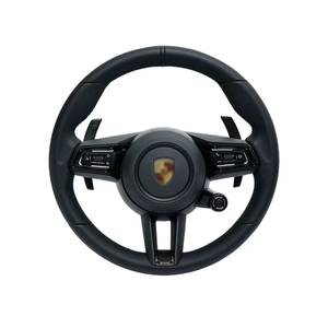 Volante in Pelle Personalizzato per Porsche Cayman Cayenne Panamera Macan 911 970 986 991 991.1 991.2 992 993 996 997 997.2 Gt3 356 - Product Image 1