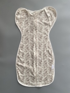 Sac de couchage respirant en interlock 100% coton pour bébés, toutes saisons, avec fermeture éclair pour nouveau-nés et tout-petits - Product Image 4