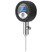 Manomètre numérique extérieur automatique haute pression pour test de pression barométrique des pneus de vélo de route et gonflage des ballons – Équipement cycliste