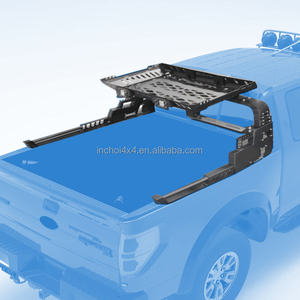 Custom Black Sport Roll-bar 4x4 Pickup Utility Roll-bar <span class=keywords><strong>con</strong></span> cestino per i bagagli per Tundra - Product Image 3