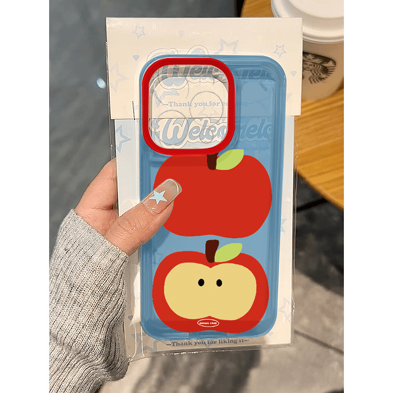 Apple Illustration [Transparent Space Case]