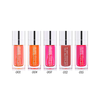 Brillant à lèvres hydratant Huile aromatisante pour les lèvres Fruit Tint Glow Private Label Lip Oil