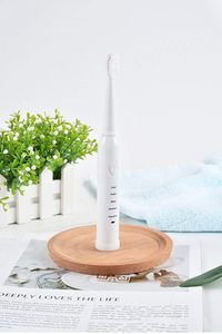Brosse à dents électrique sonique rechargeable à poils souples, étanche IPX7, avec connecteur Type-C, pour usage domestique, marque distributeur, modèle intelligent pour adultes, vente chaude - Product Image 3