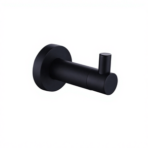 Modern Contemporary Stainless Steel <b>Bathroom</b> <b>Accessories</b> Set with Single Robe Hook 3-Year Warranty ZF Global Export - Product Image 4