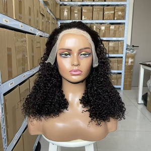 Parrucca Bob con Frontale in Pizzo 13x4, Capelli Umani Ricci SDD 16A, Densità 300%, Stile con <span class=keywords><strong>Parte</strong></span> Invisibile - Product Image 1