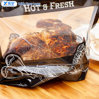Bolsa de Plástico Laminada con Logotipo Personalizado para Carne Asada, Pollo, Apta para Microondas, Antivaho, para Alimentos