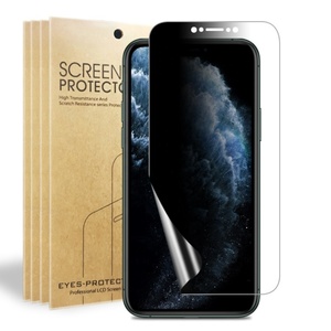 ฟิล์มกันรอยแบบนิ่ม TPU ไฮโดรเจล ป้องกันแสงสีฟ้า ป้องกันการมองเห็น สำหรับ iPhone 11 12 13 14 15 16 Pro Max 16e - Product Image 1
