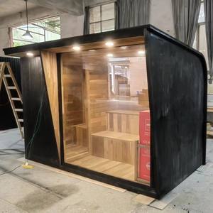 Uso tradizionale della capanna intelligente della sauna all'aperto calda della fabbrica - Product Image 1