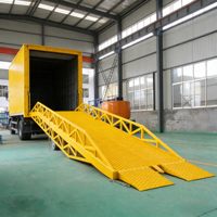 Plateforme de chargement mobile hydraulique électrique pour conteneurs, rampe de déchargement pour manutention de marchandises